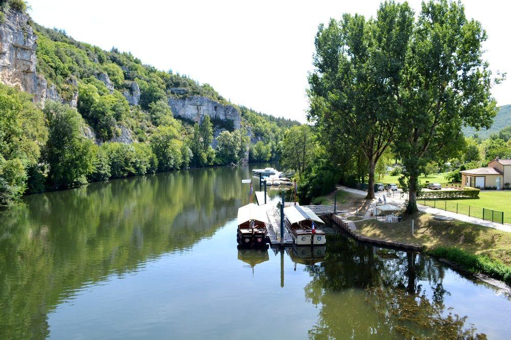 Hotel Restaurant Les Falaises Bouziès Kültér fotó