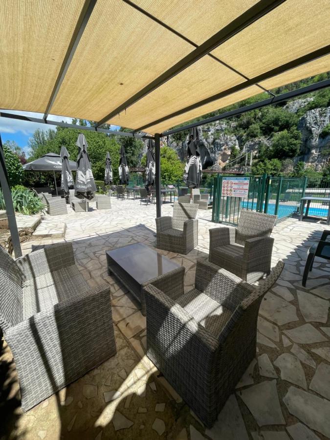 Hotel Restaurant Les Falaises Bouziès Kültér fotó