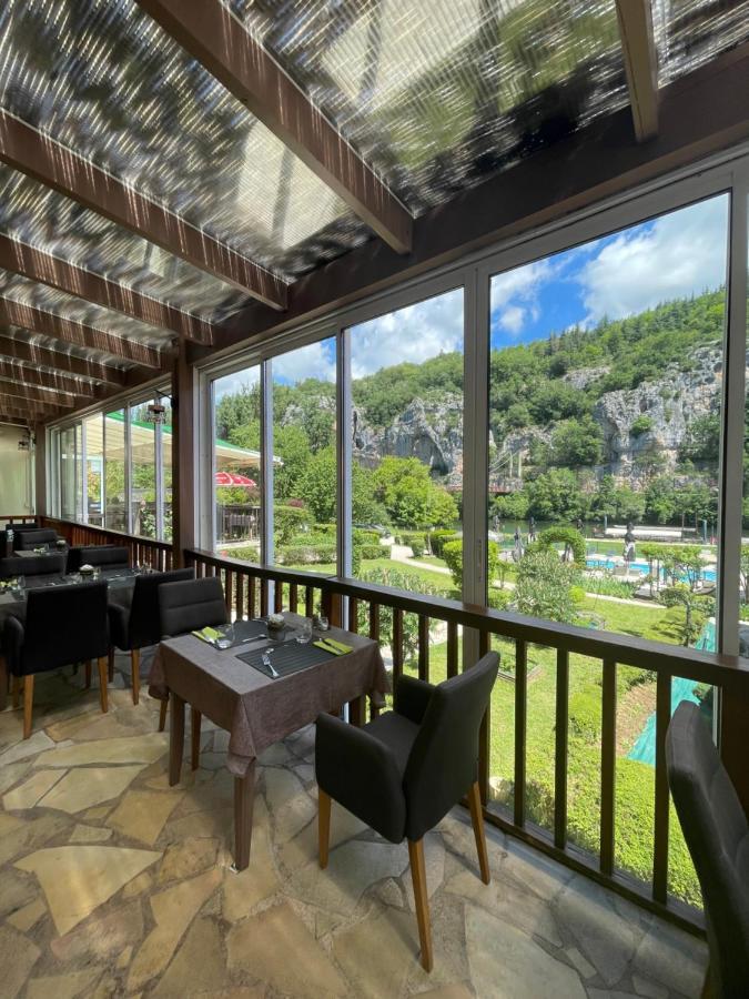 Hotel Restaurant Les Falaises Bouziès Kültér fotó