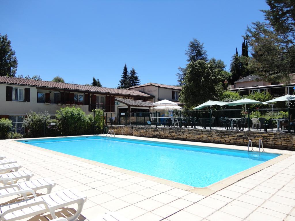 Hotel Restaurant Les Falaises Bouziès Kültér fotó