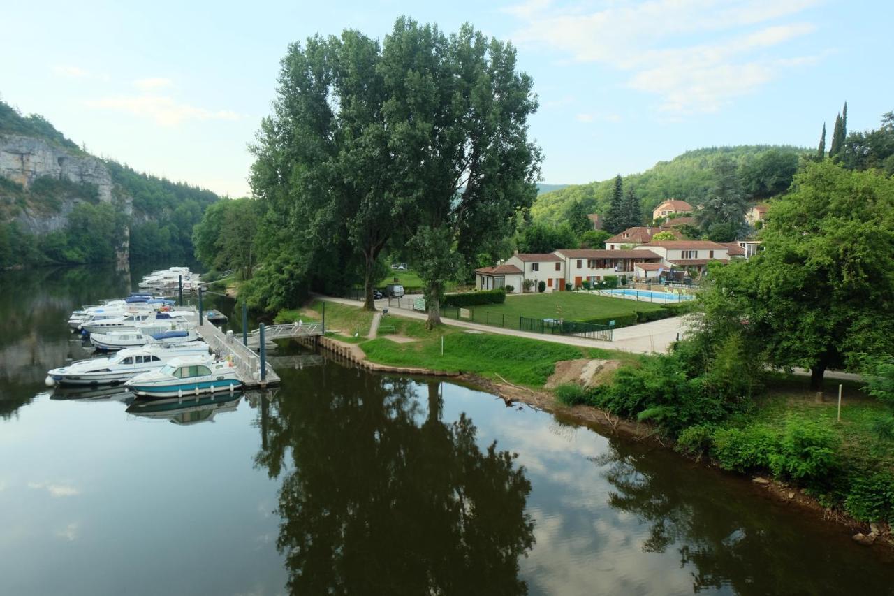 Hotel Restaurant Les Falaises Bouziès Kültér fotó